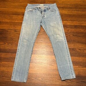 Taylor Stitch Democratic Jeans.